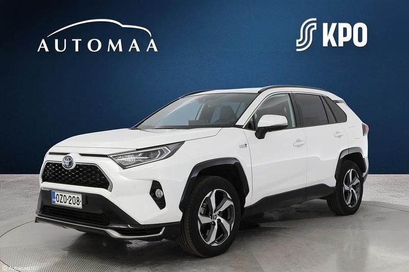Valkoinen Käytetty 2022 Toyota RAV4 Hybrid Style Katumaasturi | 41 880 € (Perustarjous) - Kuva 1/3