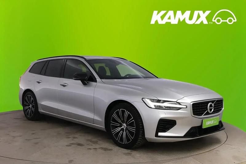 Käytetty Volvo V60 R-Design 317 HP (233 kW) 2019 Hopea / harmaa Farmari