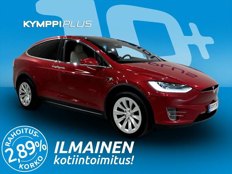 Käytetty 2020 Tesla Model X Long Range AWD Katumaasturi | 44 850 € (Perustarjous) - Kuva 1/2