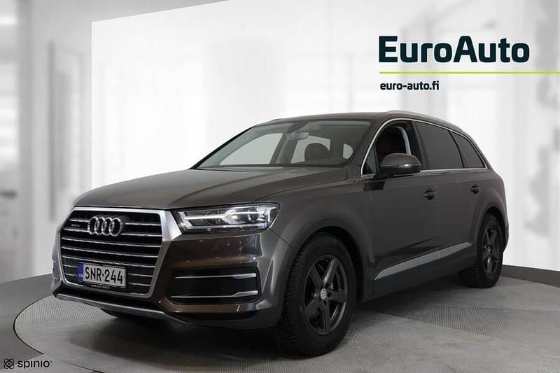 Käytetty Audi Q7 Business 218 HP (160 kW) 2016 Ruskea Katumaasturi