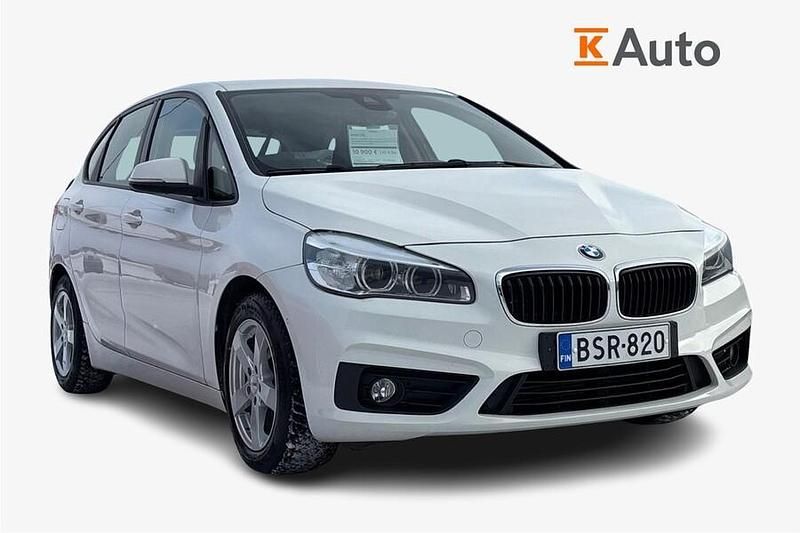 Käytetty BMW 218 Active Tourer 136 HP (100 kW) 2015 Valkoinen Tila-auto