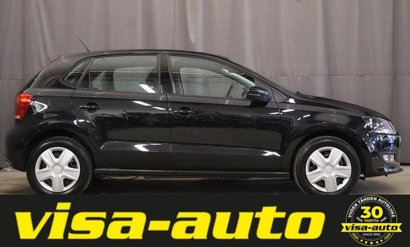 Käytetty VW Polo Comfortline 90 HP (66 kW) 2014 Musta Viistoperä