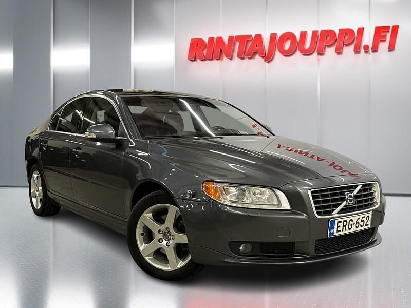 Harmaa Käytetty 2008 Volvo S80 Summum Sedan | 7 440 € - Kuva 1/4
