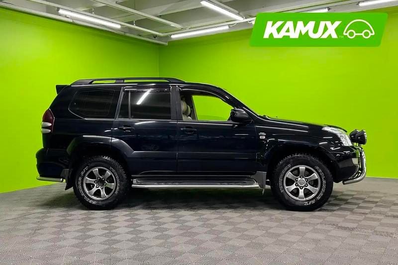 Käytetty Toyota Land Cruiser Executive 235 HP (172 kW) 2008 Musta Katumaasturi