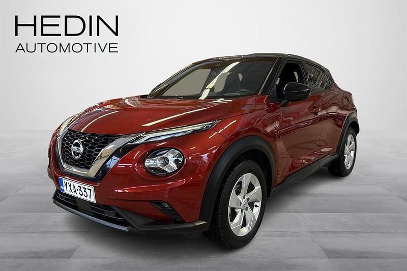 Käytetty Nissan Juke N-Connecta 117 HP (86 kW) 2020 Oranssi Katumaasturi
