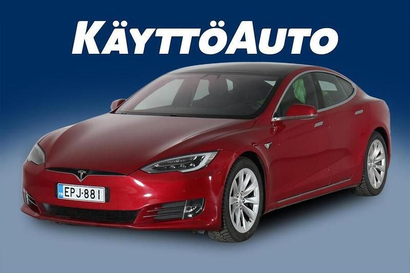 Punainen Käytetty 2018 Tesla Model S Viistoperä | 30 900 € - Kuva 1/1