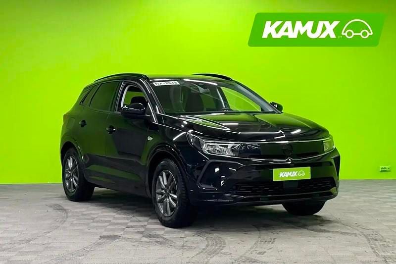 Musta Käytetty 2022 Opel Grandland X GS Line Katumaasturi | 22 590 € (Perustarjous) - Kuva 1/4