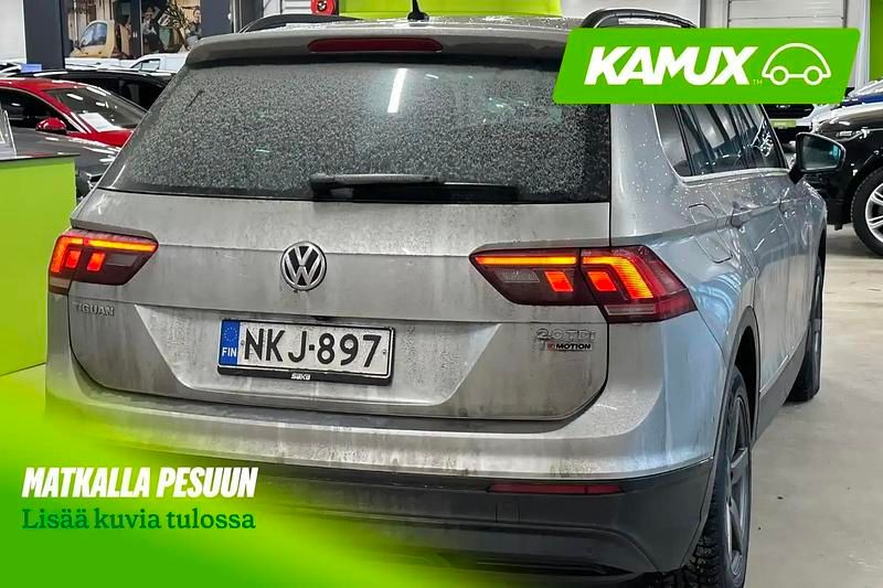 Käytetty VW Tiguan Comfortline 150 HP (110 kW) 2016 Hopea / harmaa Katumaasturi
