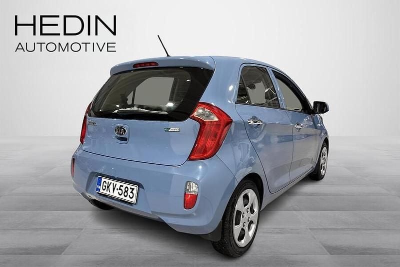 Käytetty Kia Picanto EX 84 HP (61 kW) 2014 Sininen Viistoperä