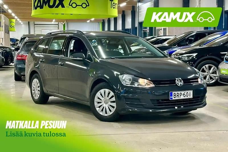 Käytetty VW Golf VII Comfortline 105 HP (77 kW) 2014 Hopea / harmaa Farmari