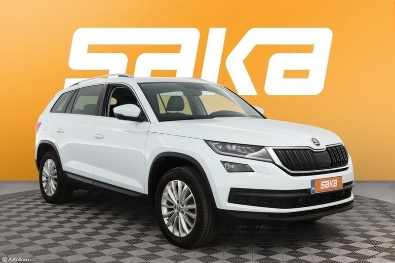 Valkoinen Käytetty 2017 Skoda Kodiaq Style Katumaasturi | 28 890 € (Hieman kallis) - Kuva 1/3