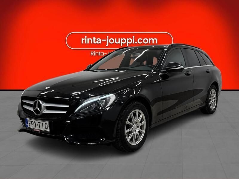 Musta Käytetty 2015 Mercedes C220 Business Farmari | 19 600 € (Perustarjous) - Kuva 1/3