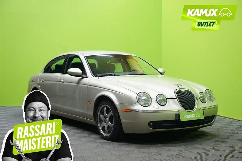 Käytetty Jaguar S-Type S 207 HP (152 kW) 2006 Keltainen / beige Sedan