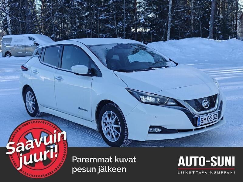 Käytetty Nissan Leaf 360º 110 kW (150 HP) 2018 Valkoinen Viistoperä