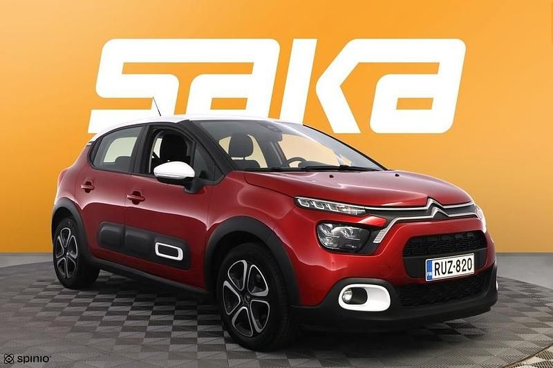 Käytetty 2023 Citroën C3 PureTech Viistoperä | 12 400 € (Perustarjous) - Kuva 1/3