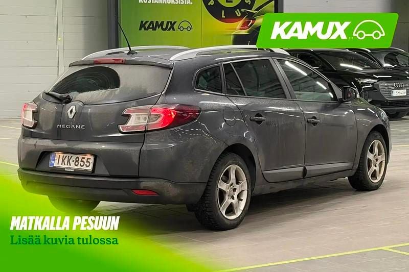 Käytetty Renault Mégane GrandTour Expression 110 HP (80 kW) 2011 Hopea / harmaa Farmari