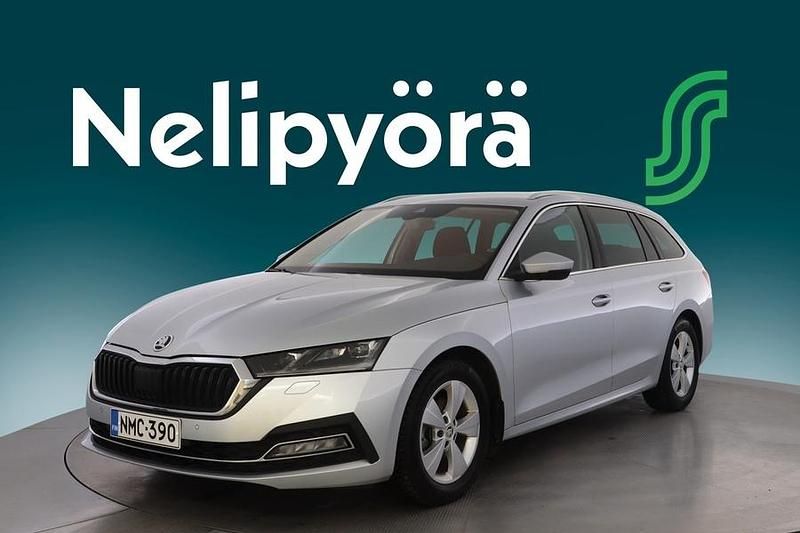 Harmaa Käytetty 2021 Skoda Octavia Style Farmari | 23 900 € (Hieman kallis) - Kuva 1/3