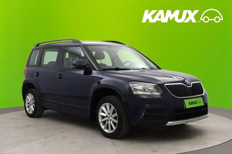 Käytetty Skoda Yeti Active 105 HP (77 kW) 2015 Sininen Katumaasturi