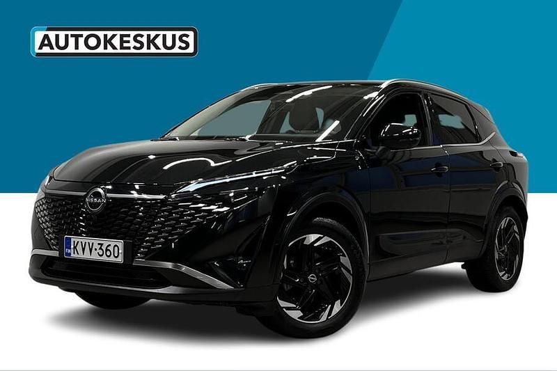Musta Käytetty 2024 Nissan Qashqai N-Connecta Katumaasturi | 32 900 € (Kallis) - Kuva 1/3