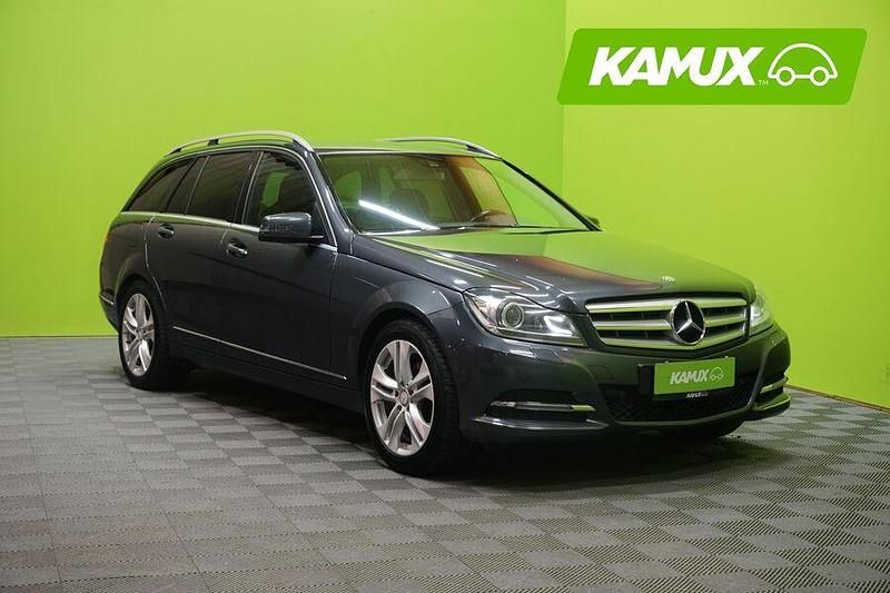 Hopea / harmaa Käytetty 2012 Mercedes C200 Business Farmari | 10 690 € (Perustarjous) - Kuva 1/3
