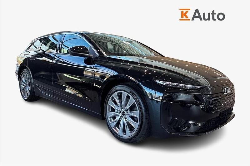 Uusi Audi A6 e-tron Design 314 kW (428 HP) 2025 Musta Farmari
