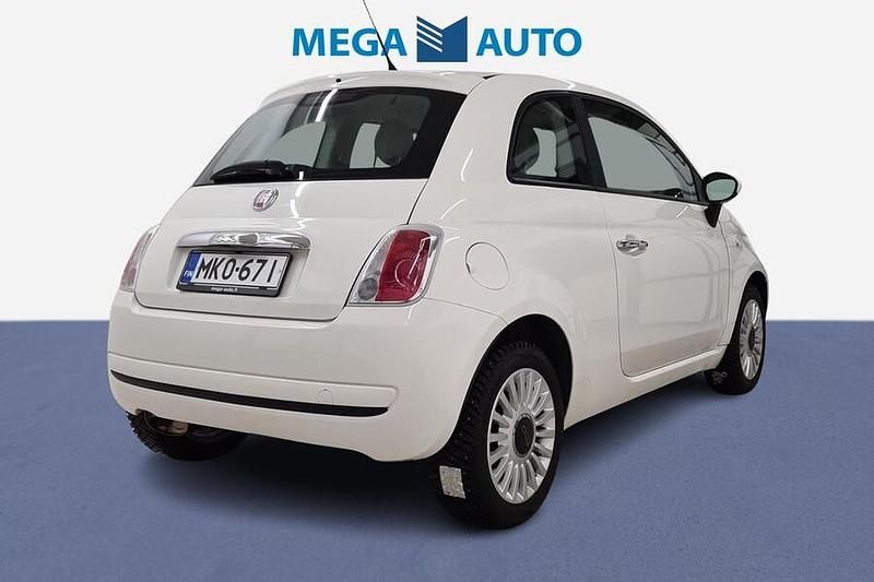 Käytetty Fiat 500 69 HP (50 kW) 2011 Valkoinen Viistoperä