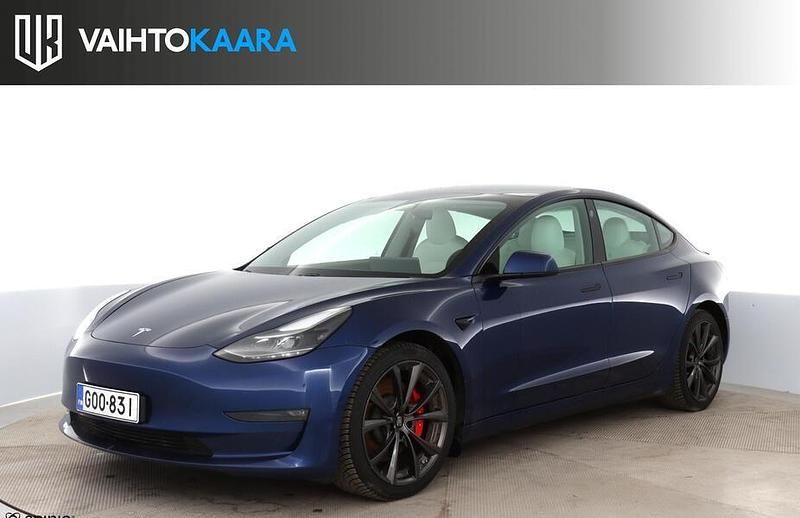 Käytetty 2021 Tesla Model 3 Performance Sedan | 29 300 € (Perustarjous) - Kuva 1/2