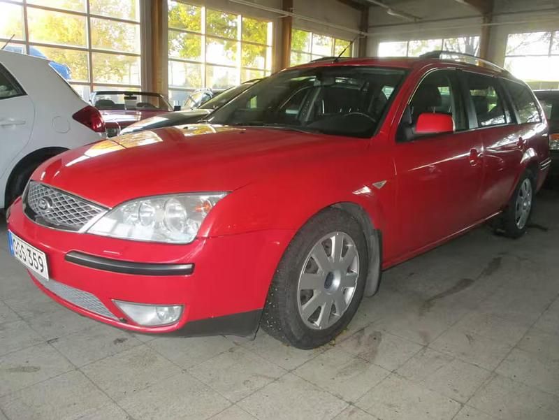 Käytetty Ford Mondeo 146 HP (107 kW) 2006 Punainen Farmari