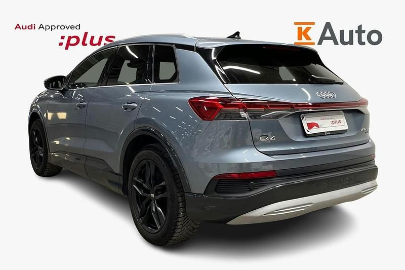 Käytetty Audi Q4 e-tron Advanced Plus 210 kW (286 HP) 2024 Sininen Katumaasturi