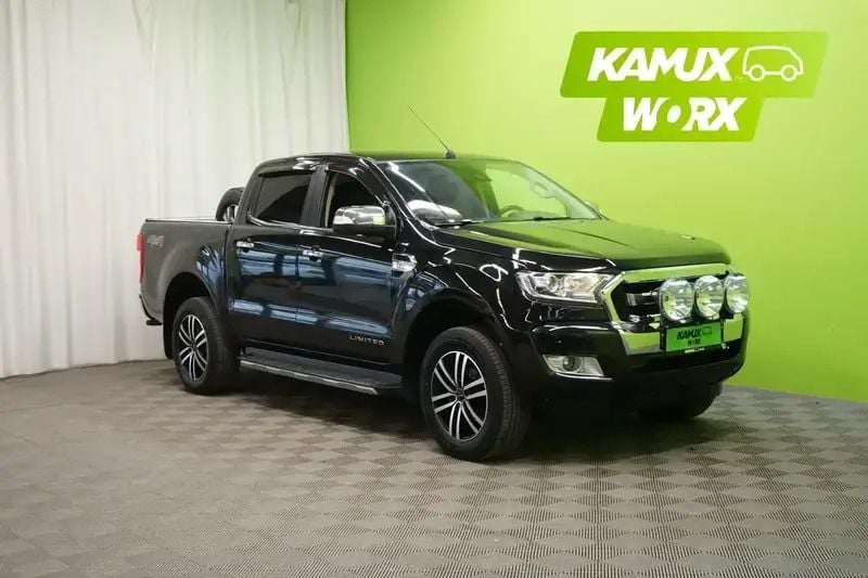Panther black (metallic) Käytetty 2017 Ford Ranger Limited Nouto | 25 900 € (Supertarjous) - Kuva 1/4