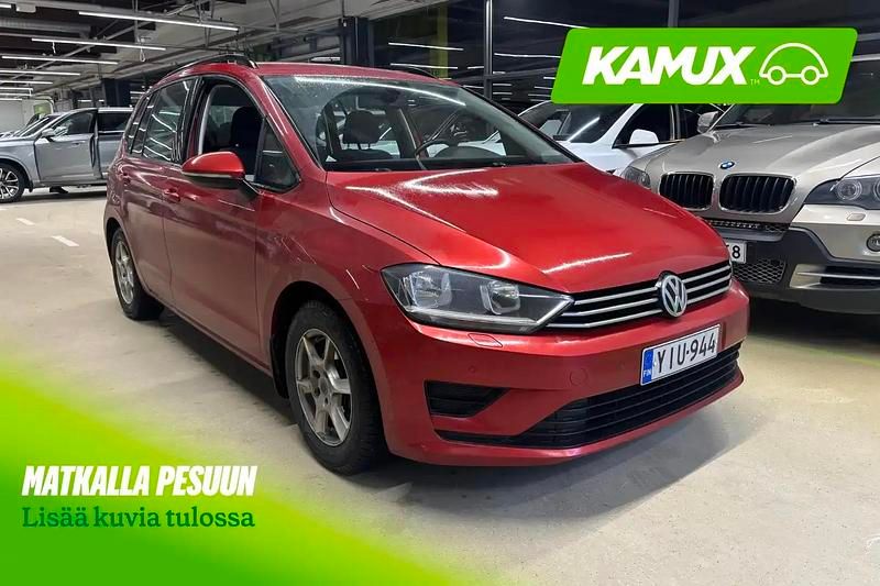 Punainen Käytetty 2014 VW Golf Sportsvan Comfortline Tila-auto | 7 490 € (Perustarjous) - Kuva 1/4