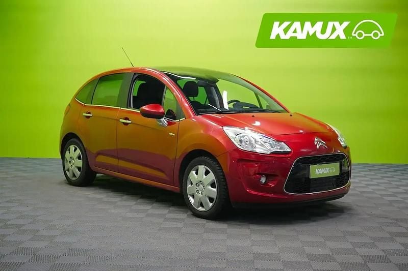 Punainen Käytetty 2010 Citroën C3 Exclusive Sedan | 5 890 € (Perustarjous) - Kuva 1/4