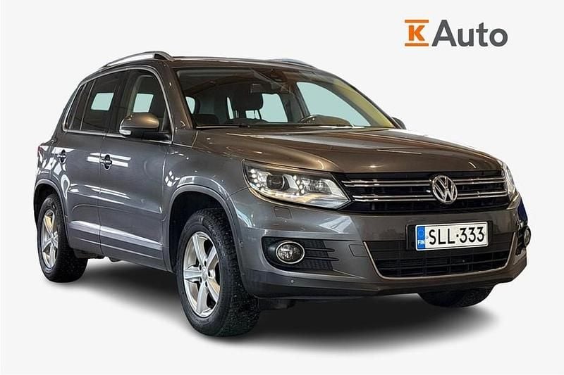 Käytetty VW Tiguan Sportline 140 HP (102 kW) 2014 Harmaa Katumaasturi