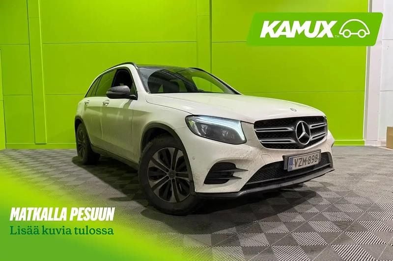 Valkoinen Käytetty 2017 Mercedes GLC220 Business Katumaasturi | 26 890 € (Perustarjous) - Kuva 1/4