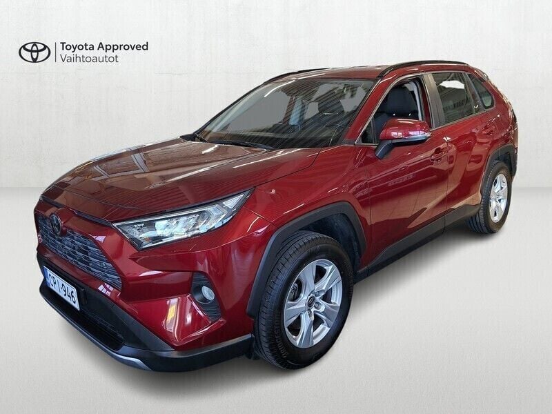 Punainen Käytetty 2019 Toyota RAV4 Multidrive S Katumaasturi | 30 900 € (Perustarjous) - Kuva 1/4