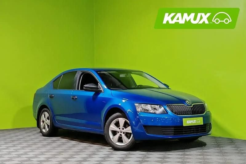 Sininen Käytetty 2015 Skoda Octavia Active Sedan | 10 690 € (Hyvä tarjous) - Kuva 1/4