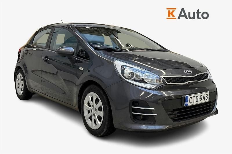 Käytetty Kia Rio EX 109 HP (80 kW) 2015 Harmaa Viistoperä