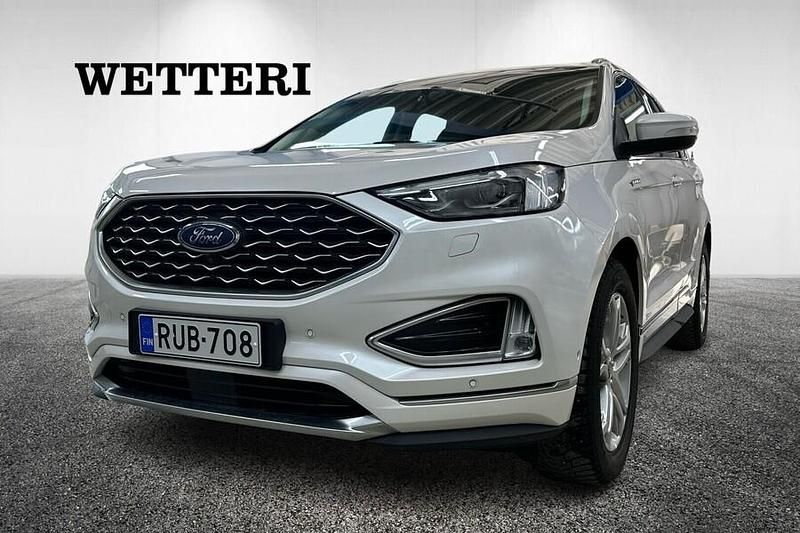 Valkoinen Käytetty 2019 Ford Edge Vignale Katumaasturi | 31 890 € (Perustarjous) - Kuva 1/3