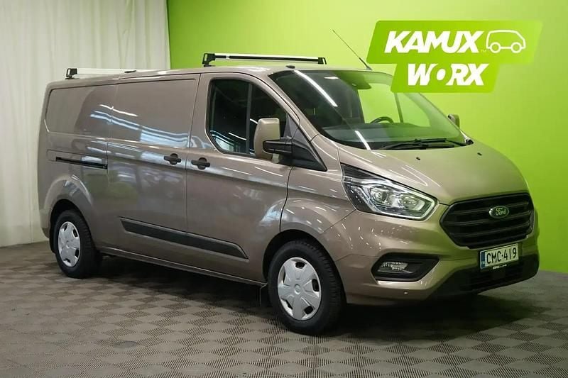 Hopea / harmaa Käytetty 2019 Ford Transit Custom Trend Van | 14 780 € (Perustarjous) - Kuva 1/4