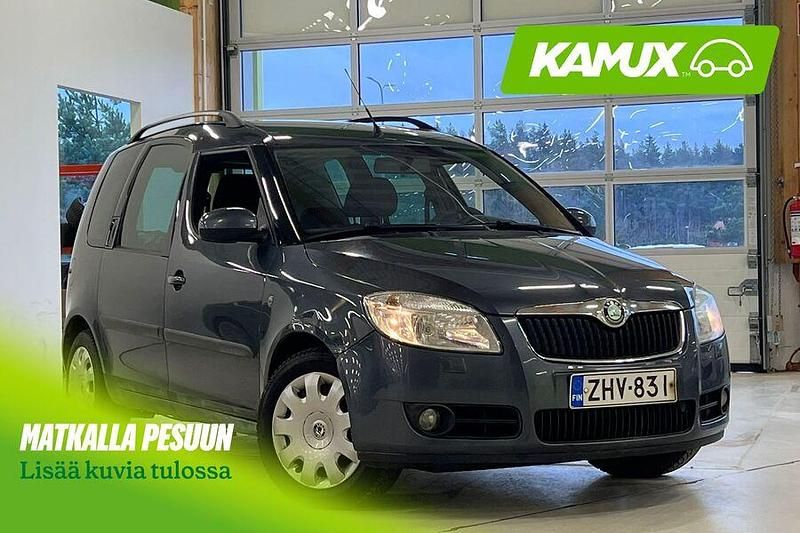 Hopea / harmaa Käytetty 2008 Skoda Roomster Style Tila-auto | 2 990 € - Kuva 1/3