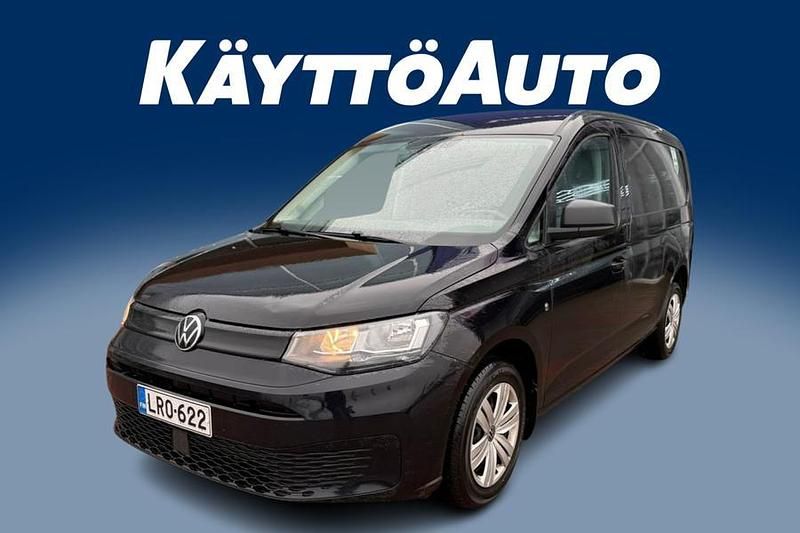 Musta Käytetty 2023 VW Caddy Maxi Pro Tila-auto | 23 900 € (Perustarjous) - Kuva 1/3