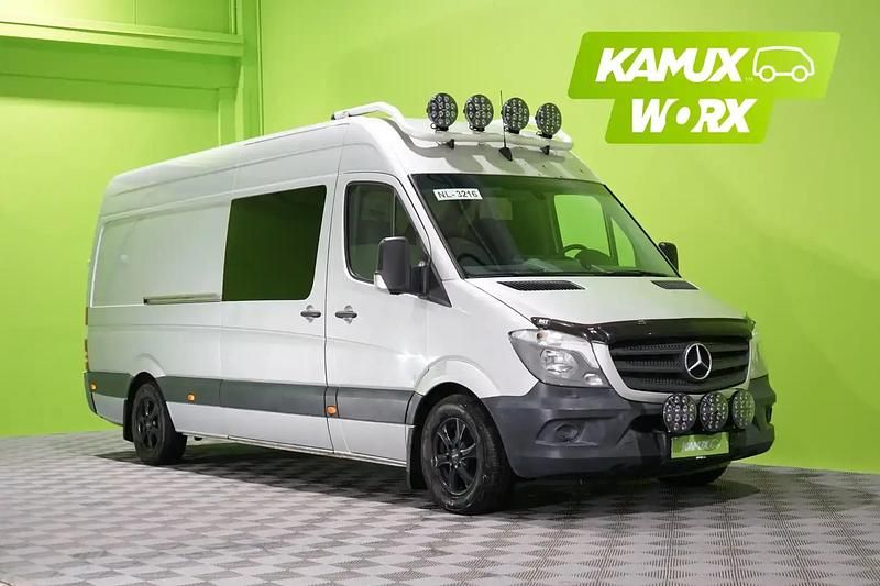 Harmaa Käytetty 2015 Mercedes Sprinter Van | 26 900 € (Perustarjous) - Kuva 1/4