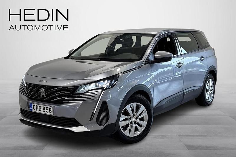 Harmaa Käytetty 2021 Peugeot 5008 Active Tila-auto | 22 880 € (Perustarjous) - Kuva 1/4