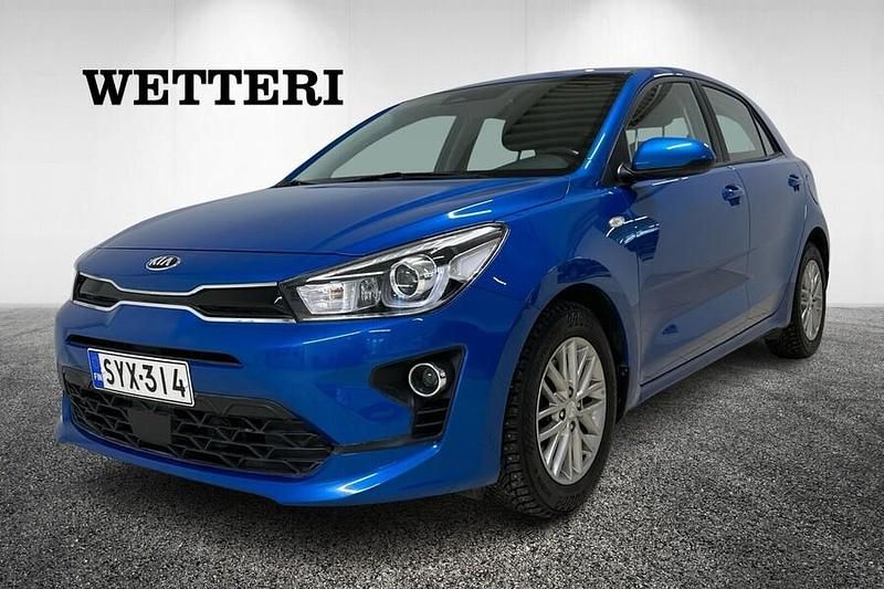Käytetty Kia Rio EX 99 HP (72 kW) 2021 Sininen Viistoperä