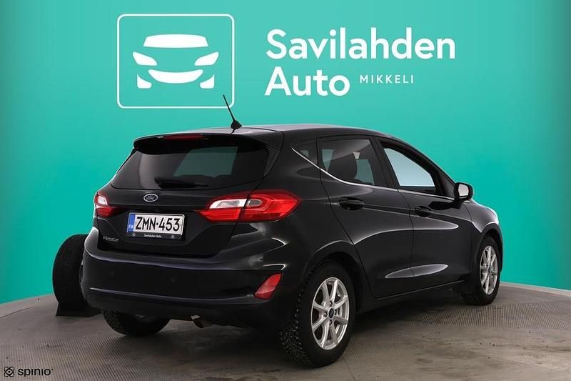 Käytetty Ford Fiesta Titanium 99 HP (72 kW) 2019 Musta Viistoperä