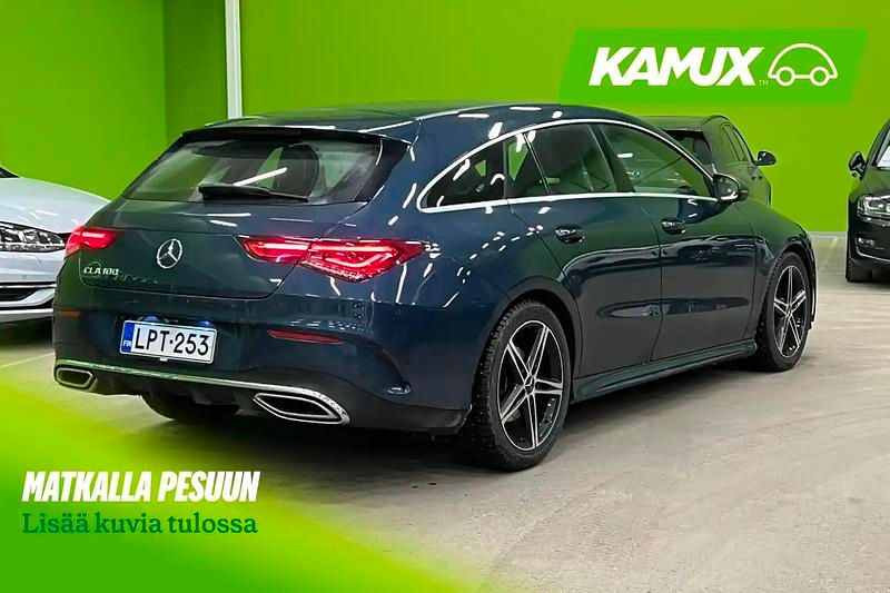 Käytetty Mercedes CLA180 Shooting Brake Business 136 HP (100 kW) 2021 Sininen Farmari