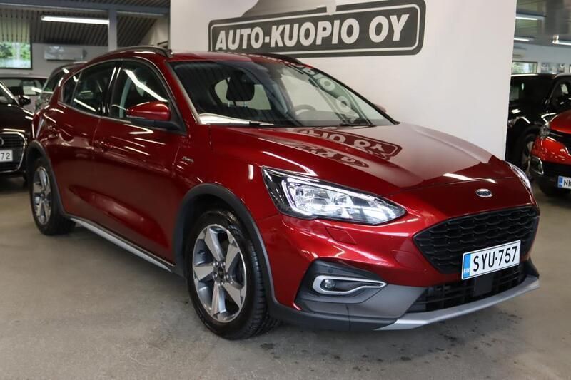 Punainen Käytetty 2020 Ford Focus Active Viistoperä | 21 900 € (Kallis) - Kuva 1/4