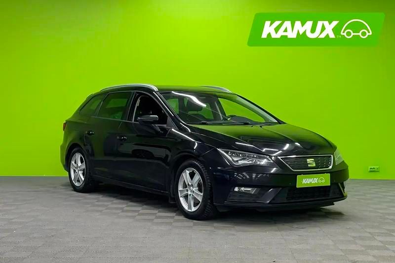 Musta Käytetty 2017 Seat Leon ST Business Farmari | 9 900 € (Hieman kallis) - Kuva 1/4