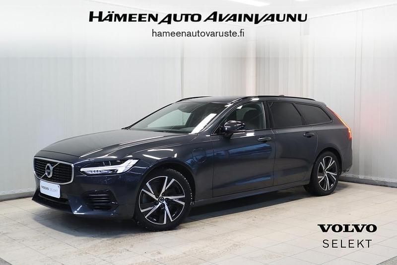 Harmaa Käytetty 2020 Volvo V90 Business Edition Farmari | 32 900 € - Kuva 1/4