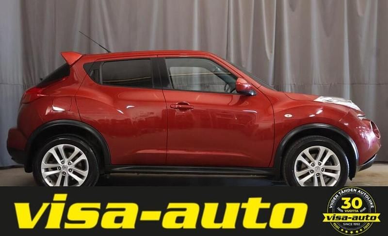 Käytetty Nissan Juke Acenta 190 HP (139 kW) 2011 Punainen Katumaasturi
